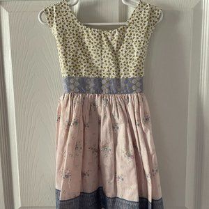 PLATINUM Matilda Jane heart and floral dress 9/9    size 6